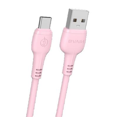 China MP3/MP4 Player BAVIN Wholesale Price Micro Usb Type C Flexible Mobile Phone Fast Charging Data Cable For Android Apple Iphone CB200 for sale