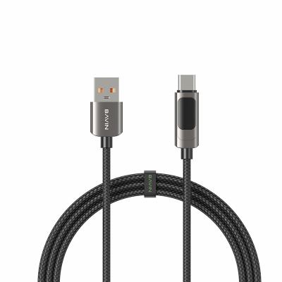 China Fast Speed ​​BAVIN CB255 PD 65W Charing Data Phone Fast Charging Cable for SA/GALAXY type c data cable for sale