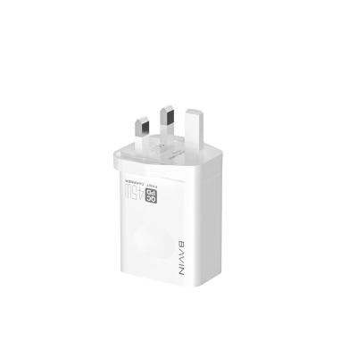 China BAVIN PC-800E 45w PD Wall Charger One Port QC3.0 High Speed ​​Fast Charging For iPhone 13 Charger for sale