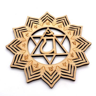 China China Factory Sale Wholesale Laser Cutting Engraving Wood Crafts For Decoration for sale