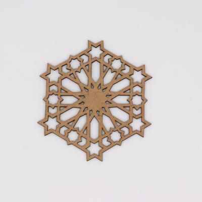 China Europe Customize Laser Cut Decoration MDF Wood Craft for sale