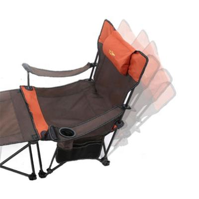 China Contemporary Patented Multifunctional Folding Reclining Chair Beach Lounge Camping Chair Fishing Support OEM Custom for sale