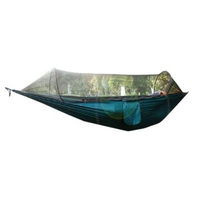 China Modern Outdoor Mosquito Hammock Control Hammock Chair Swing Aerial Mosquito Net Tent Open Quickly Without Pulling The Rope for sale