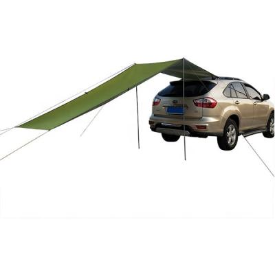 China Outdoor Folding Removable Cover Camping Sun Shade Folding Tent Canopy Sunshade Tent Cover Removable Tent For Deck Size Is 440*200cm for sale