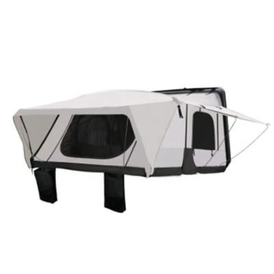 China Extended Flip Type Noah Arch Model 3-4 People Hardtop Car Top Car Quick Open Tent for sale