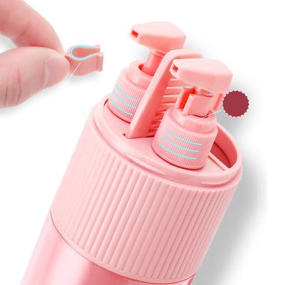 China Viable Waterproof Plastic Travel Mouthwash Cups Toiletry Sets Toothbrush Wash Storage Box for sale