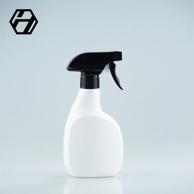 China 600ml OEM Cleaner Round PET Plastic Bottles With Trigger Spray , Custom Packing PET Plastic Empty Bottle for sale