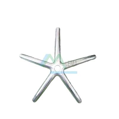 China Aluminum Aluminum Die Casting Five Star Foot , Die Cast Aluminum Chair Leg for sale