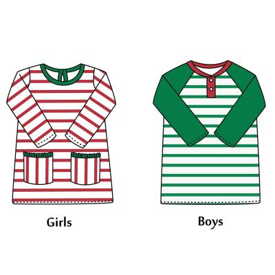 China Breathable Wholesale Custom Kids Apparel O-Neck Bars T-Shirts Boys Long Sleeve Oversized Tops for sale