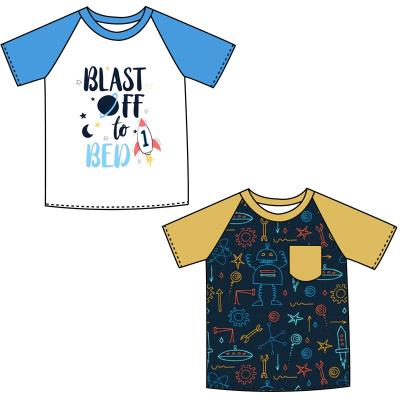 China Baby Boy Clothes Summer Breathable Baby Boy T Shirts Knit Cotton T Shirt For Boys 2022 for sale