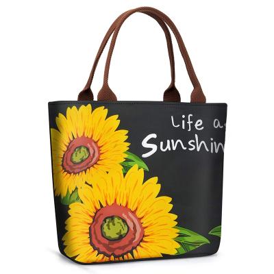 China OEM Customized Durable Eco - Friendly Canvas Water Cooler Lunch Bag Waterproof for sale