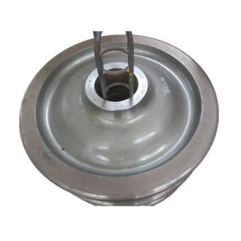 China Forged Stainless Steel Components Forged Steel Railway Crane Wheel for sale