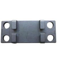 China AREMA Standard Steel Railroad Rail Track Tie Plates for Sale for sale