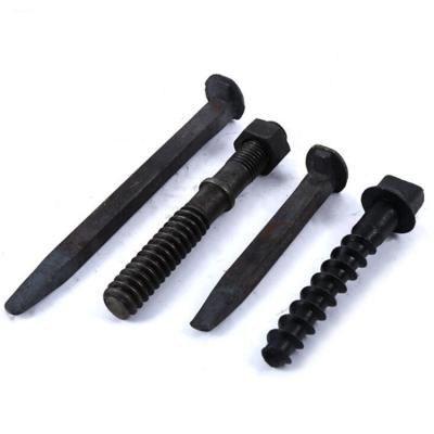 China Professional Manufacture of Steel Railroad Tie Spikes & Sleeper Spikes for Rail Fasteners zu verkaufen