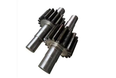 China Long Forged Spur Gear Shaft en venta