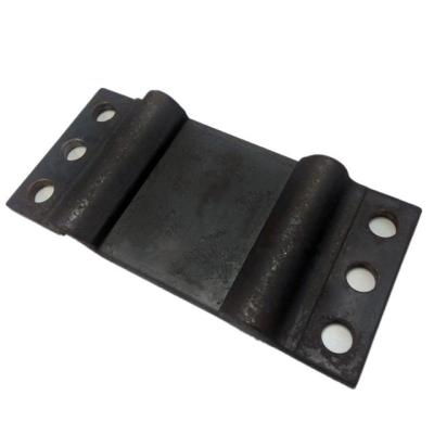 China Q235 Q345 Steel Railroad Track Tie Plates Hot Forging Casting OEM for sale