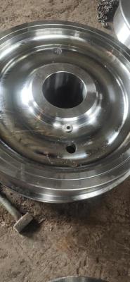 China 300mm 350mm Railroad Train Wheels , Crane Rail Wheels Cast Steel Material for sale