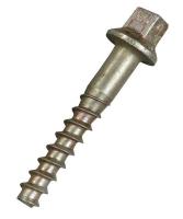 China Galvanized Timber Sleeper Screws Dia 2.5mm 8mm Aluminium Plastic Material for sale