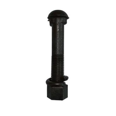 China High Strength Oval Neck Rail Fish Bolts in Railway for sale