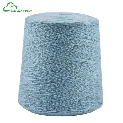 China Ne18 cono hilos Para calcetines buena calidad polyalgodon recycled cotton dyed yarn for sale