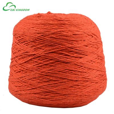 China Recycled 4/1 hilo de algodon Para crochet cotton twine twines and pabilo 70% cotton 30% polyester cotton blend yarn for sale