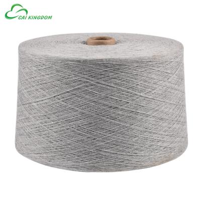 China Recycled GRAY TC Yarn In Tapered For Italian Socks Knitting Solid Color Sock Yarn for sale