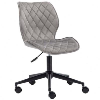 China Hot-selling (Size) Newest Design Factory Adjustable Home Office Chair Fabric Accent Chair Velvet Task Chair for sale