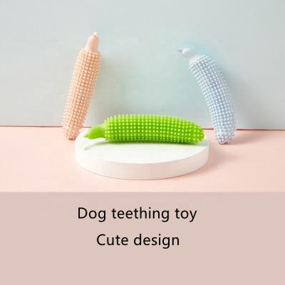 China Hot Selling Viable Pet Toy Dogs Cute Amazon TPR Doggy Play Banana New Goods Wholesale Prices Chew Toys Teething Toys For Little Puppy for sale