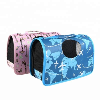 China Viable Wholesale Lightweight Air Out Portable Cat Dog Pet Bags Carriers For Outdoor for sale