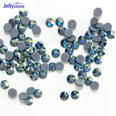 China Lead Free (< 90ppm) Blue Zircon ab Color Crystal Rhinestone Super Glue Amazing Exclusive Price Beautiful DIY Earring and Sandals Birthday Gift for sale