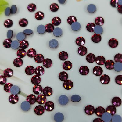 China Hot Fix Crystal Round Beads Environmental Friendly Rhinestone Nail Art Jelly Stone Rose Lots 1440Pcs for Art Decoration Shoes and Bags for sale