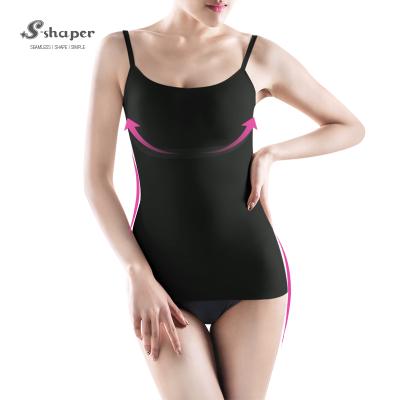 China S-SHAPER Japan Antibacterial Belly Slimming Body Shaper Munafie Camisole for sale