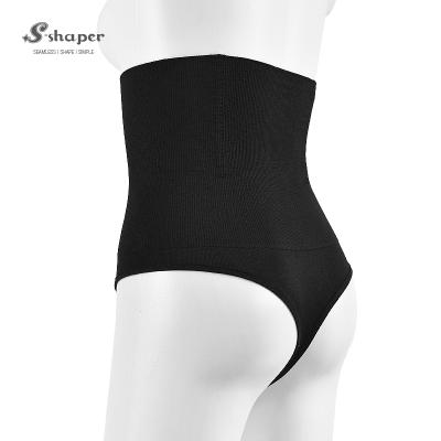 China New Arrival Shapers Antibacterial Semless Shapewear Slimming High Waist Thong Panties for sale