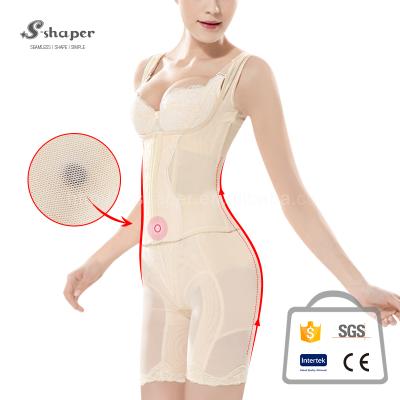 China Antibacterial Women's Shapewear Easy Up Waist Tummy Control Waist Cincher Girdle Corset for sale