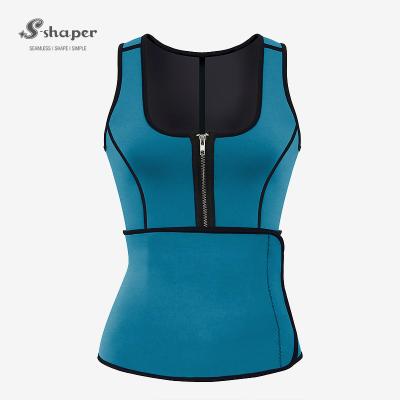 China S-SHAPER Antibacterial Neoprene Ultra Sweat Sauna Vest for sale