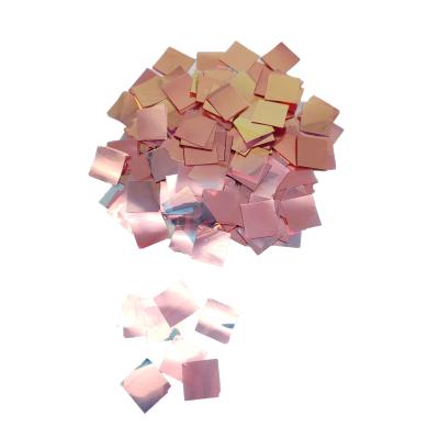 China Custom Iridescent Film Glitter Confetti For Birthday New Year Christmas Party CE-2P090 for sale