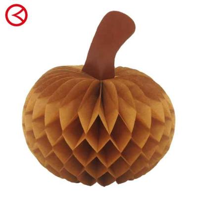 China Tissue Paper Pumpkin Party Decoration for Halloween Theme for sale