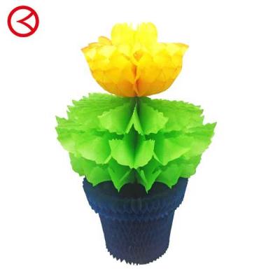 China Hot sales of garden decoration paper flower decoration medium size tissue paper for sale