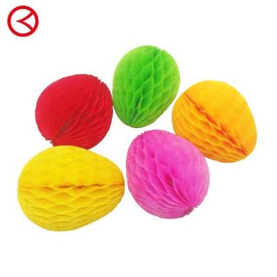 China 2021 Hot Sales Tissue Paper Easter Decorative Paper Eggs Ornament High Quality OEM ODM for sale