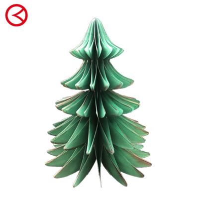 China 120gsm Art Paper Paper Party Decoration Christmas Table Paper Tree for sale