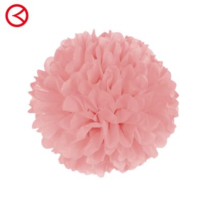 China Tissue Paper Birthday Pom Poms Flowers Balls Wedding Decorations Themed for sale