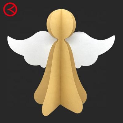 China New art paper wedding design table decor craft paper angel 30CM for sale