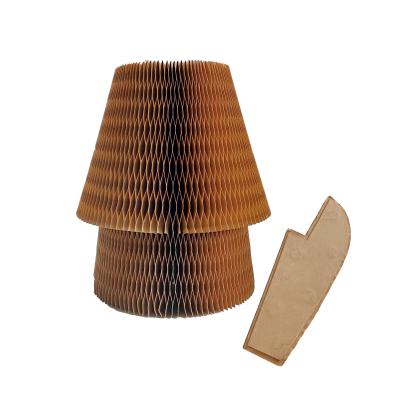 China Other Brown Kraft Paper Table Lamp CE-2P085 for sale