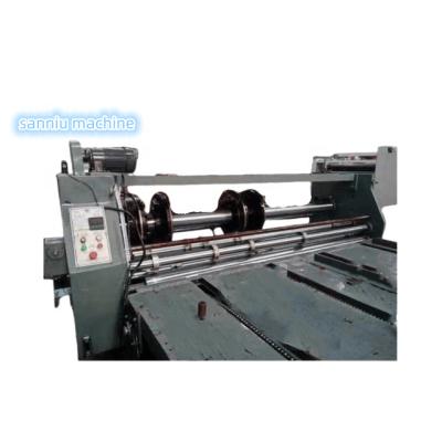 China Used for corrugated board creasing used for corrugated box chain feed semi-automatic second hand refurbished computer creasing machinecorrugated box making machine for sale