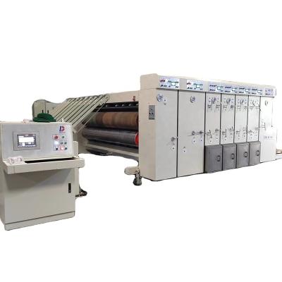 China Automatic Printing Stores Carton Printing Slotting Paper Box Making Die Cutting Machine for sale