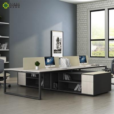 China Executive convertible commercial furniture office desk table design / modern wood desk for sale