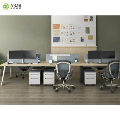 China Employee Office Workstation System Furniture Convertible Desk Product for sale