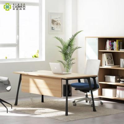 China Convertible Executive Modern Simple Steel Office Furniture Table For Office for sale