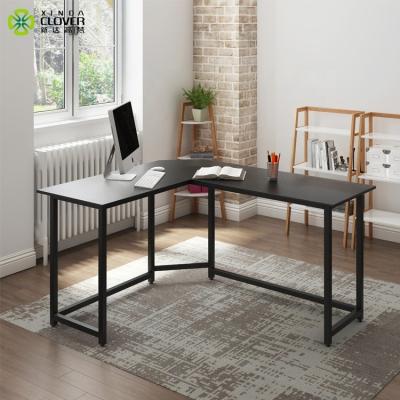 China Two Person Computer Desk (Other) Office Home Office Large Corner Adjustable L Shaped Desk for sale