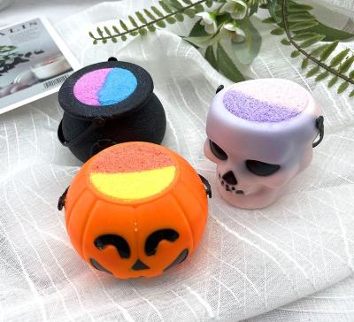 China Relaxing Muran Wholesale custom packaging Msds/100% Natural Ingredients  gift set kids cbd bubble fizzy natural halloween bath bomb for sale